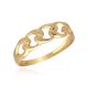 MOISS prsten ze žlutého zlata