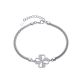 MOISS stříbrný náramek ČTYŘLÍSTEK