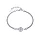 MOISS stříbrný náramek ČTYŘLÍSTEK