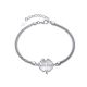 MOISS stříbrný náramek ČTYŘLÍSTEK