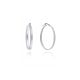 MOISS náušnice z bílého zlata