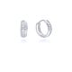 MOISS náušnice z bílého zlata