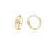 MOISS náušnice ze žlutého zlata