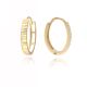 MOISS náušnice ze žlutého zlata