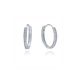 MOISS náušnice z bílého zlata