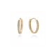 MOISS náušnice ze žlutého zlata