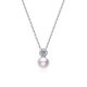 MOISS perlový stříbrný náhrdelník