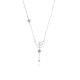 MOISS náhrdelník z bílého zlata MOTÝL