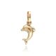 MOISS přívěsek ze žlutého zlata DELFÍN