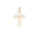 MOISS přívěsek ze žlutého zlata KŘÍŽEK