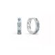 MOISS náušnice z bílého zlata
