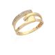 MOISS prsten ze žlutého zlata