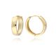 MOISS náušnice ze žlutého zlata