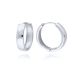 MOISS náušnice z bílého zlata