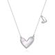 MOISS stříbrný náhrdelník SRDCE