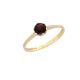 MOISS prsten ze žlutého zlata GRANÁT