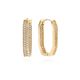 MOISS náušnice ze žlutého zlata