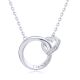 MOISS stříbrný náhrdelník SRDCE