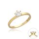 MOISS LG diamantový prsten ze žlutého zlata