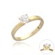 MOISS LG diamantový prsten ze žlutého zlata