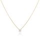 MOISS LG diamantový náhrdelník ze žlutého zlata