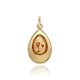 MOISS přívěsek ze žlutého zlata PANNA MARIE