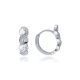 MOISS náušnice z bílého zlata