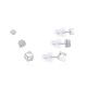 MOISS stříbrné náušnice