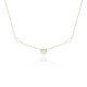 MOISS náhrdelník ze žlutého zlata ČTYŘLÍSTEK