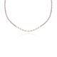 MOISS stříbrný korálkový náhrdelník