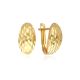 MOISS náušnice ze žlutého zlata