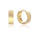 MOISS náušnice ze žlutého zlata
