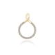 MOISS přívěsek ze žlutého zlata
