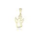MOISS přívěsek ze žlutého zlata ANDĚL