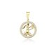 MOISS přívěsek ze žlutého zlata PANNA