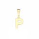 MOISS přívěsek ze žlutého zlata PÍSMENO P
