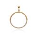MOISS přívěsek ze žlutého zlata