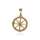 MOISS přívěsek ze žlutého zlata KOMPAS