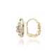 MOISS náušnice ze žlutého zlata