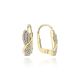 MOISS náušnice ze žlutého zlata