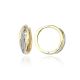 MOISS náušnice ze žlutého zlata