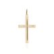 MOISS přívěsek ze žlutého zlata KŘÍŽEK