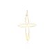 MOISS přívěsek ze žlutého zlata KŘÍŽEK