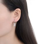 MOISS stříbrné náušnice SOVA