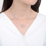 MOISS stříbrný náhrdelník SRDCE