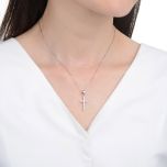 MOISS stříbrný přívěsek KŘÍŽ