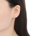 MOISS stříbrné náušnice ČTYŘLÍSTEK