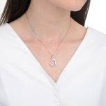 MOISS stříbrný přívěsek SRDCE