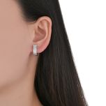 MOISS stříbrné náušnice