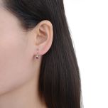 MOISS stříbrné náušnice